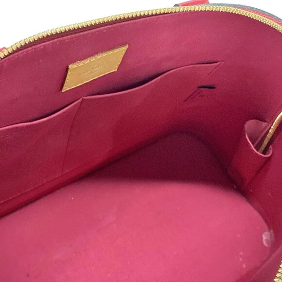 LOUIS VUITTON Alma PM Rose Indian Monogram Vernis - Handbag 776-082225 - Picture 10 of 13